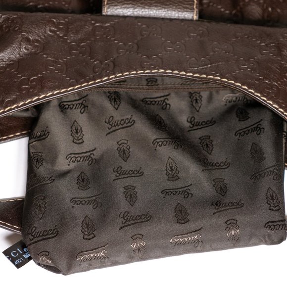 ❌SOLD❌ Authentic GUCCI Leather Hobo Bag - Picture 13 of 15